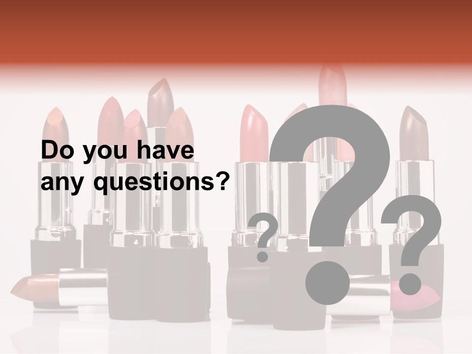 Cosmetic Space Luxurious PowerPoint Template