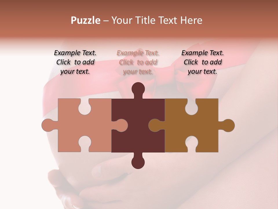 Life Mommy Ribbon PowerPoint Template