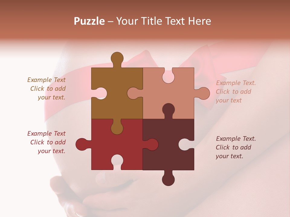 Life Mommy Ribbon PowerPoint Template