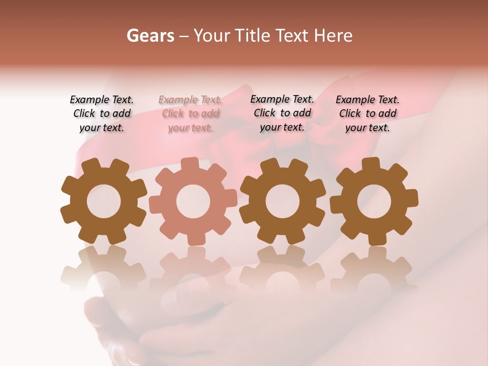 Life Mommy Ribbon PowerPoint Template