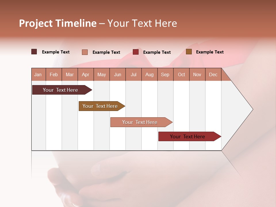 Life Mommy Ribbon PowerPoint Template