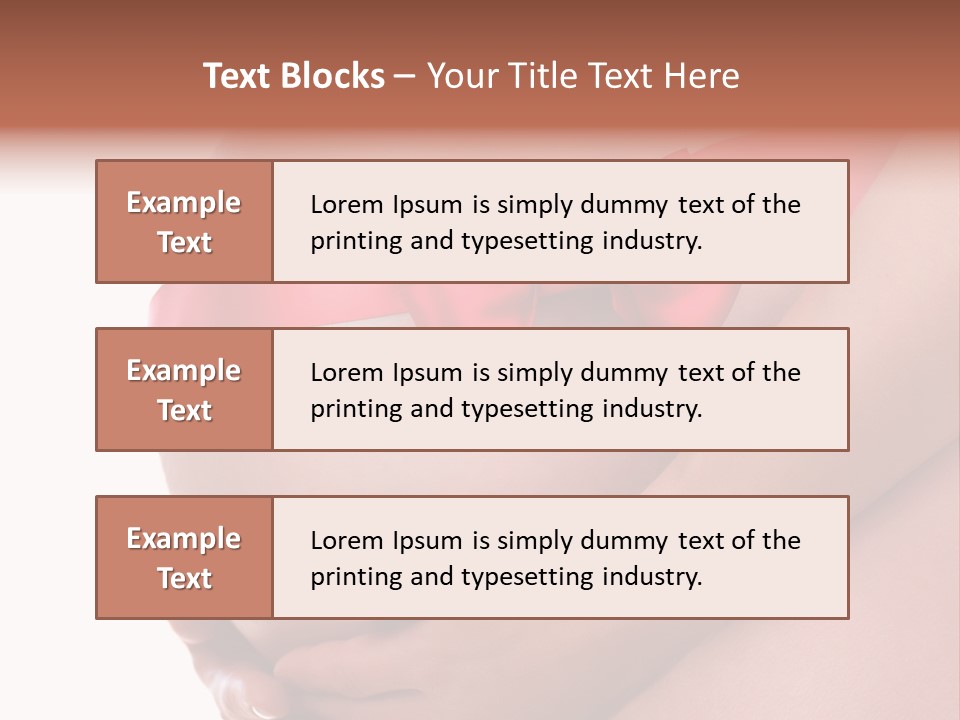 Life Mommy Ribbon PowerPoint Template