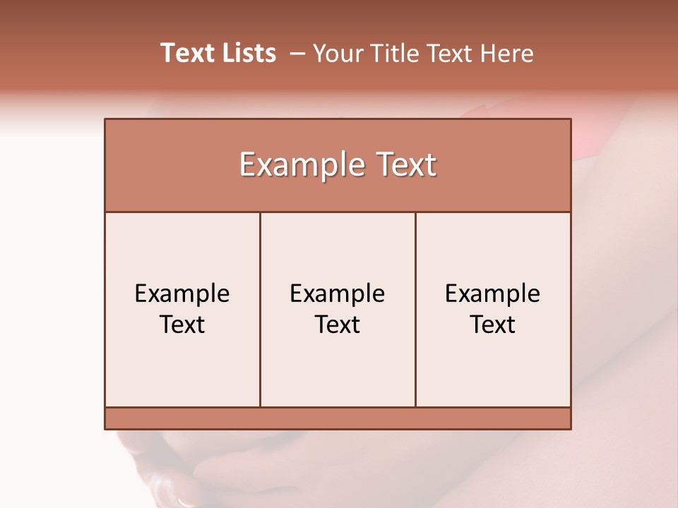 Life Mommy Ribbon PowerPoint Template