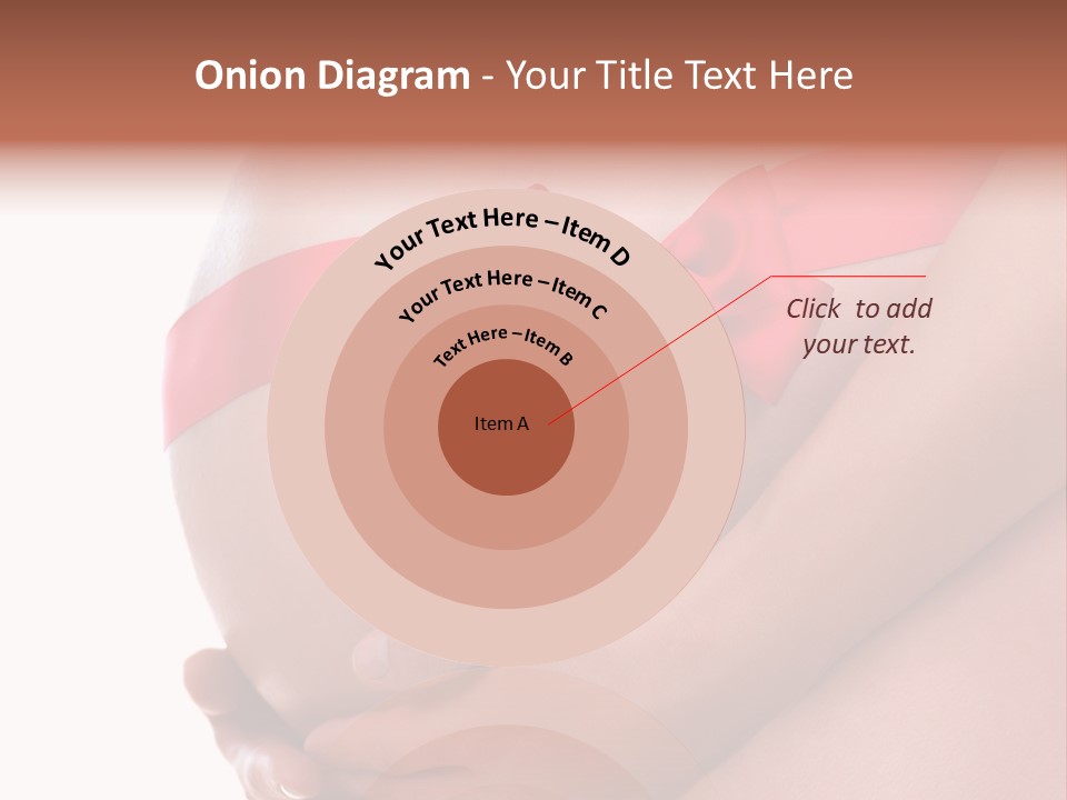 Life Mommy Ribbon PowerPoint Template