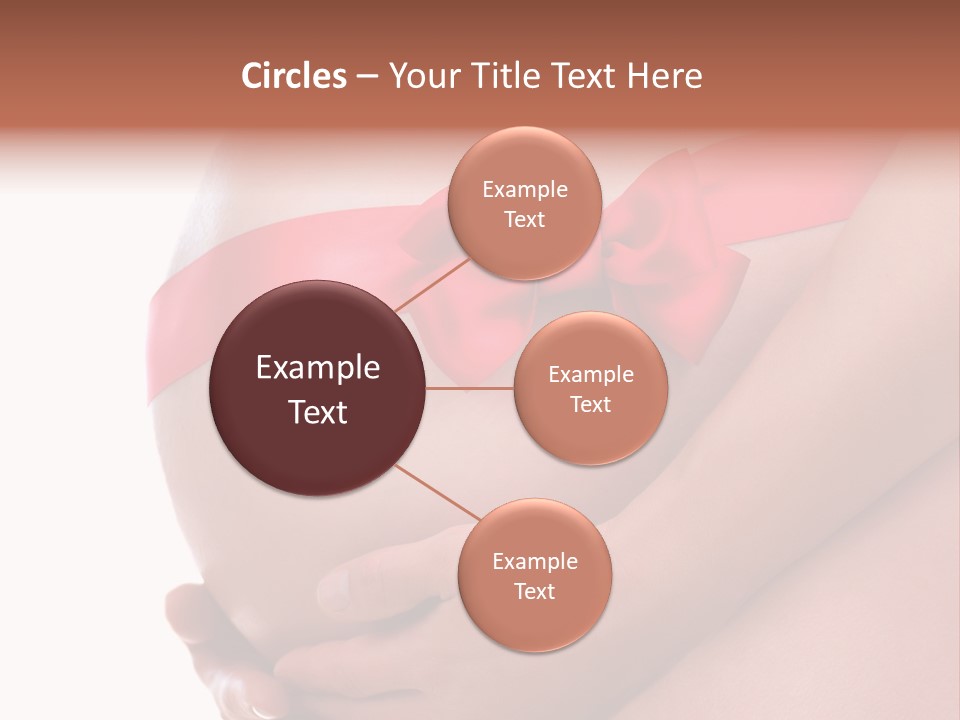 Life Mommy Ribbon PowerPoint Template