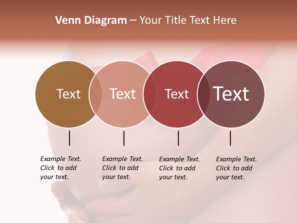 Life Mommy Ribbon PowerPoint Template