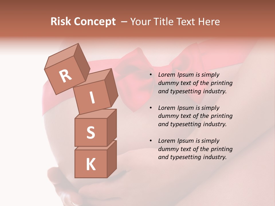 Life Mommy Ribbon PowerPoint Template