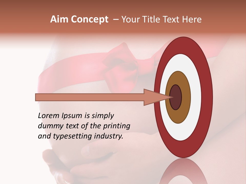 Life Mommy Ribbon PowerPoint Template