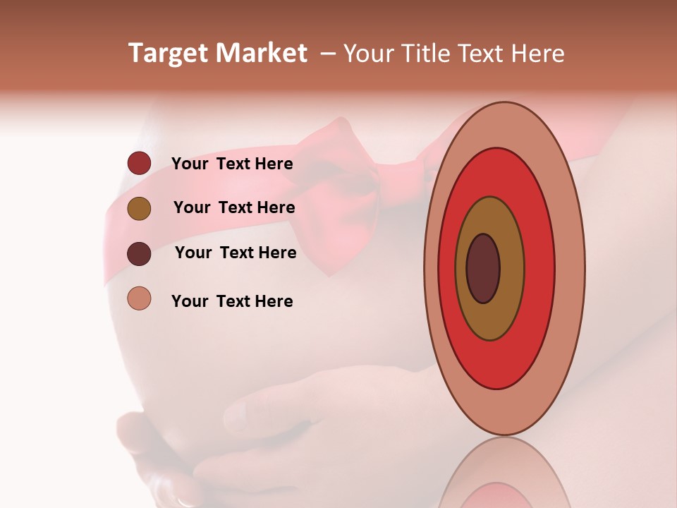 Life Mommy Ribbon PowerPoint Template