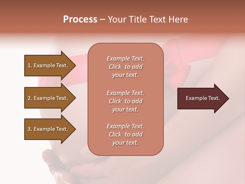 Life Mommy Ribbon PowerPoint Template