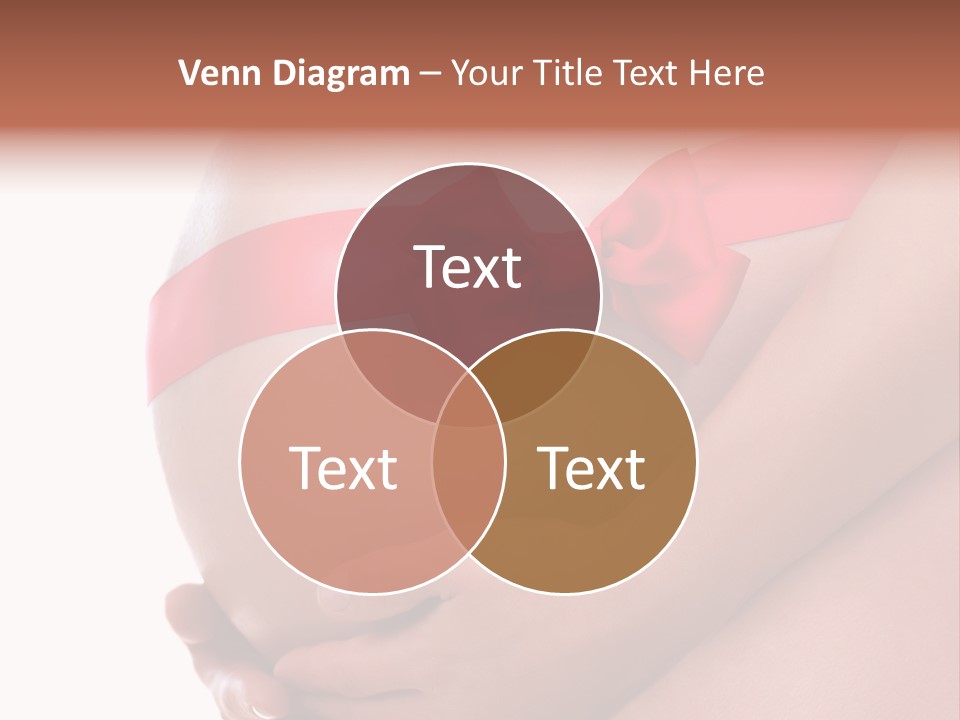 Life Mommy Ribbon PowerPoint Template