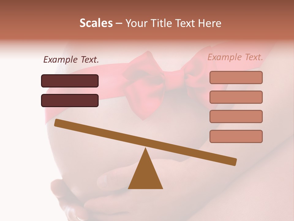 Life Mommy Ribbon PowerPoint Template