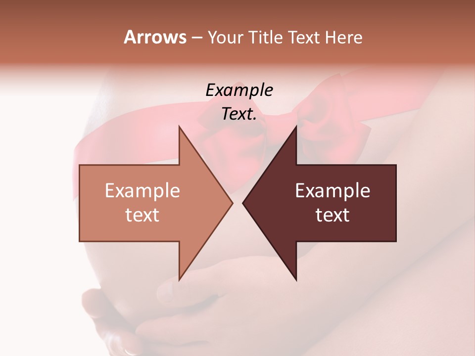 Life Mommy Ribbon PowerPoint Template