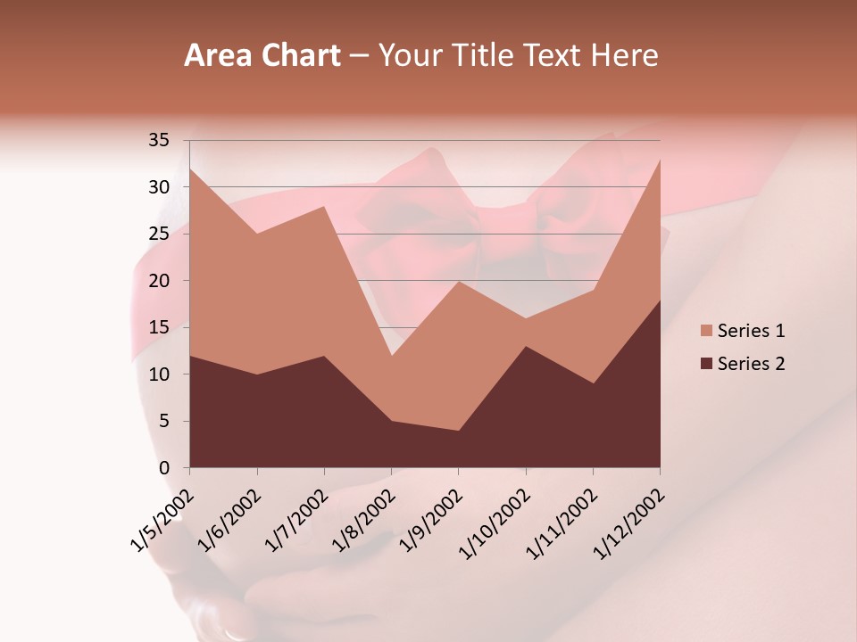 Life Mommy Ribbon PowerPoint Template