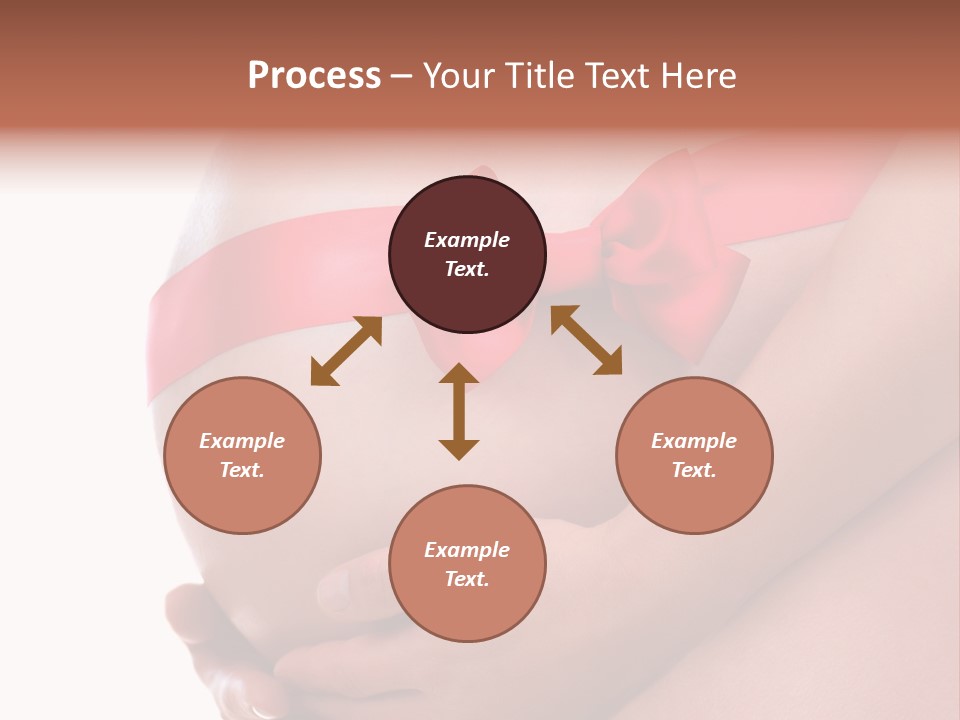 Life Mommy Ribbon PowerPoint Template