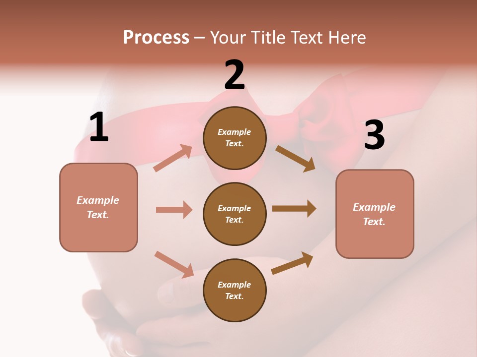 Life Mommy Ribbon PowerPoint Template