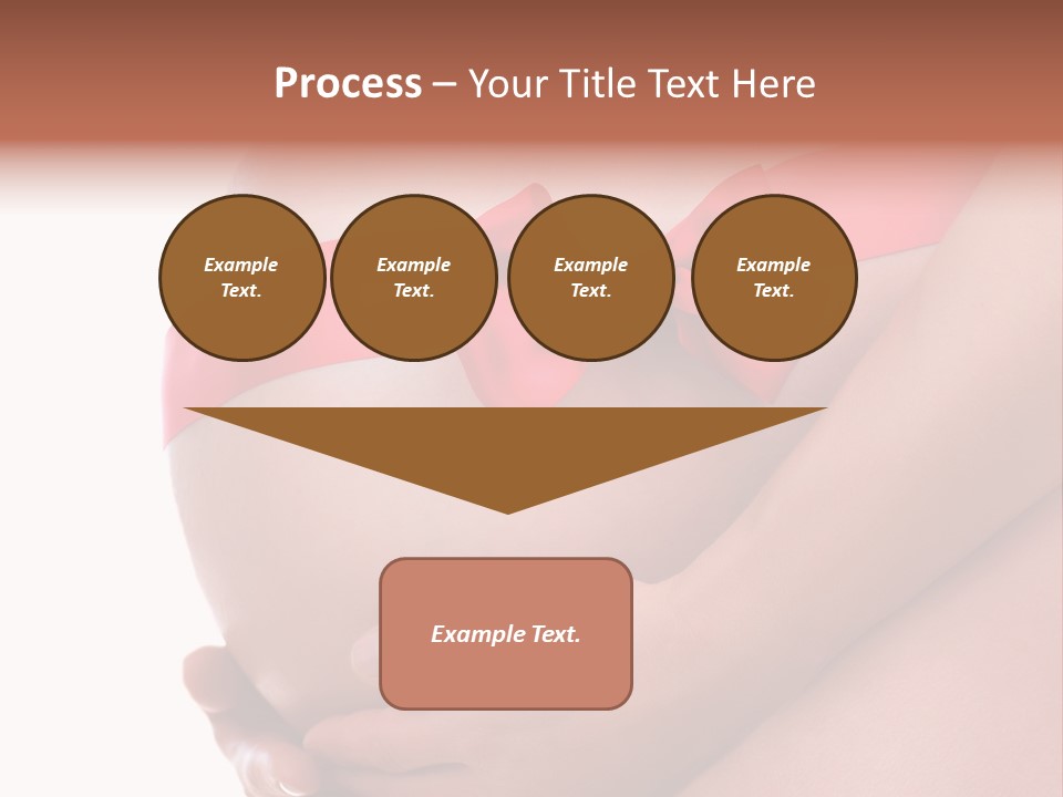 Life Mommy Ribbon PowerPoint Template