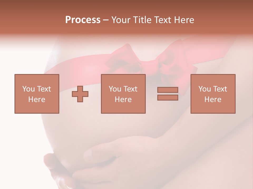 Life Mommy Ribbon PowerPoint Template