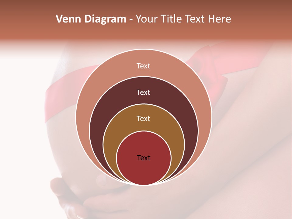 Life Mommy Ribbon PowerPoint Template