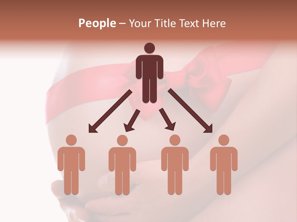 Life Mommy Ribbon PowerPoint Template