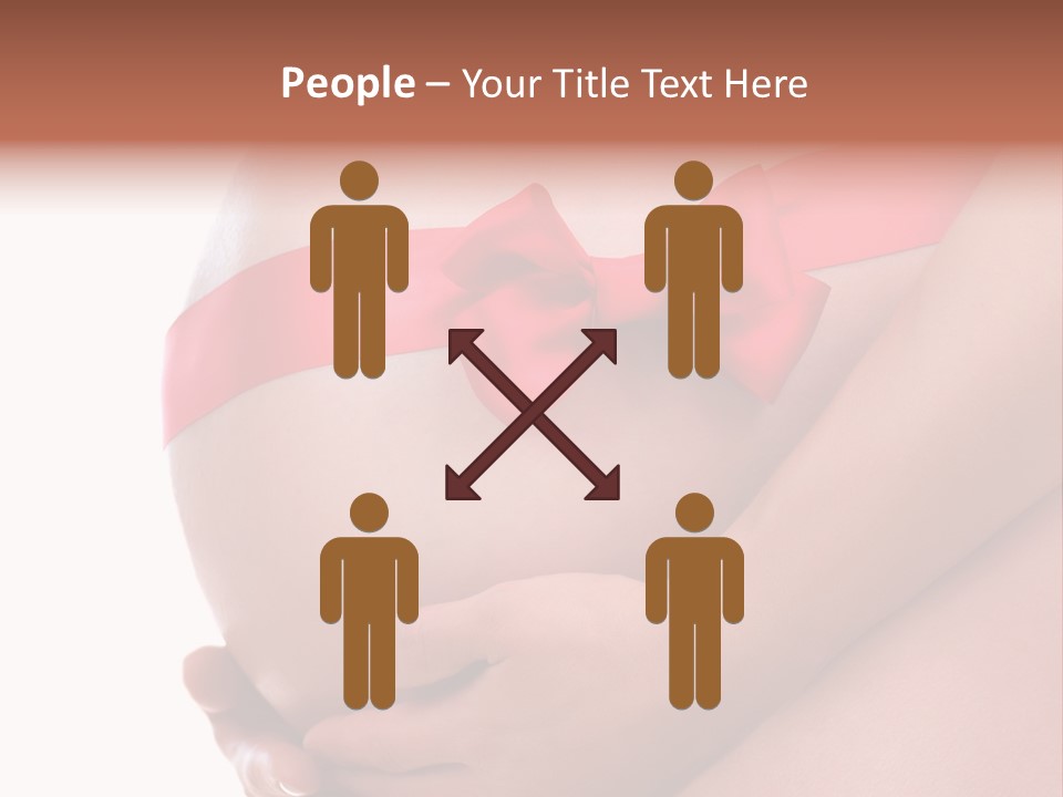 Life Mommy Ribbon PowerPoint Template