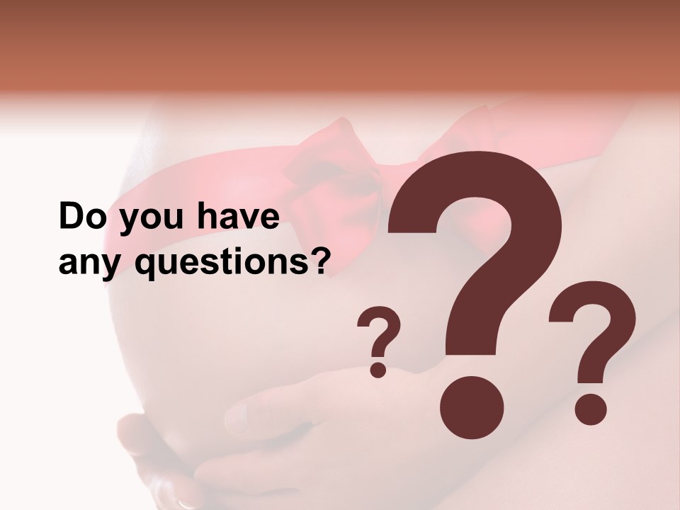 Life Mommy Ribbon PowerPoint Template