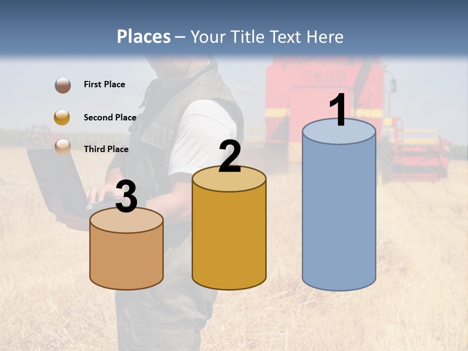 Man  Field PowerPoint Template