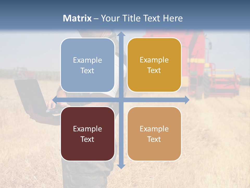 Man  Field PowerPoint Template