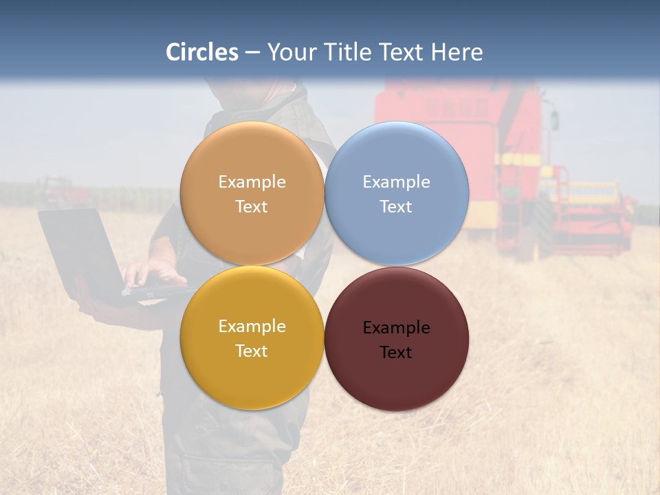 Man  Field PowerPoint Template