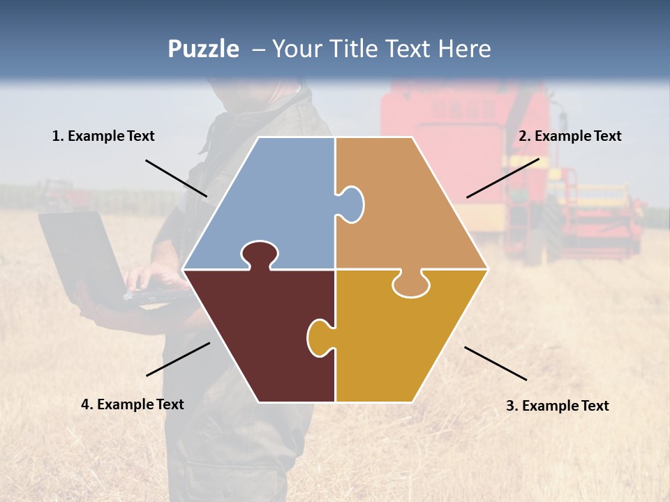 Man  Field PowerPoint Template