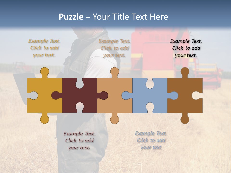 Man  Field PowerPoint Template