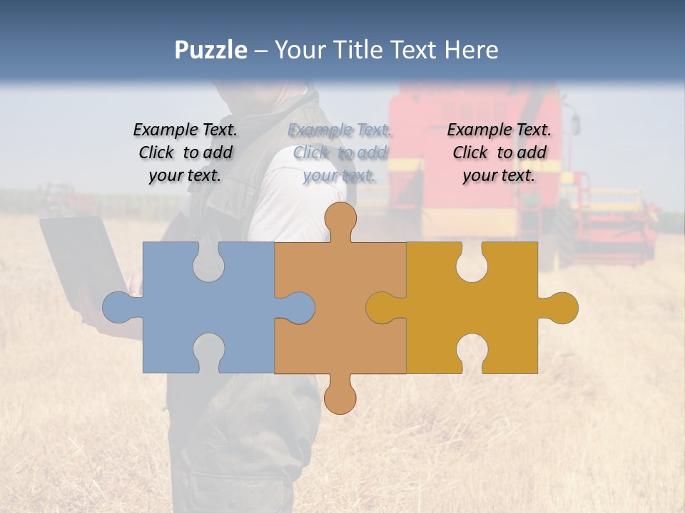 Man  Field PowerPoint Template