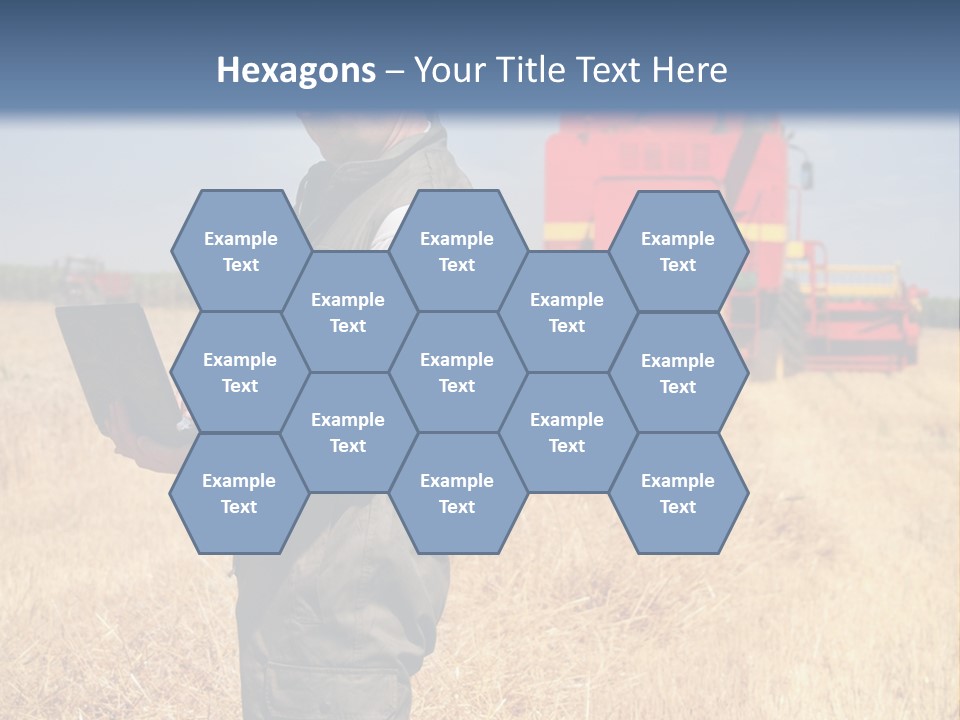 Man  Field PowerPoint Template