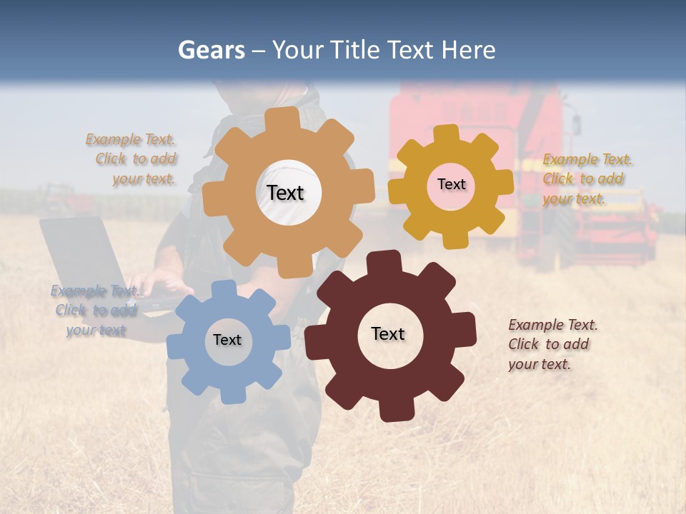 Man  Field PowerPoint Template