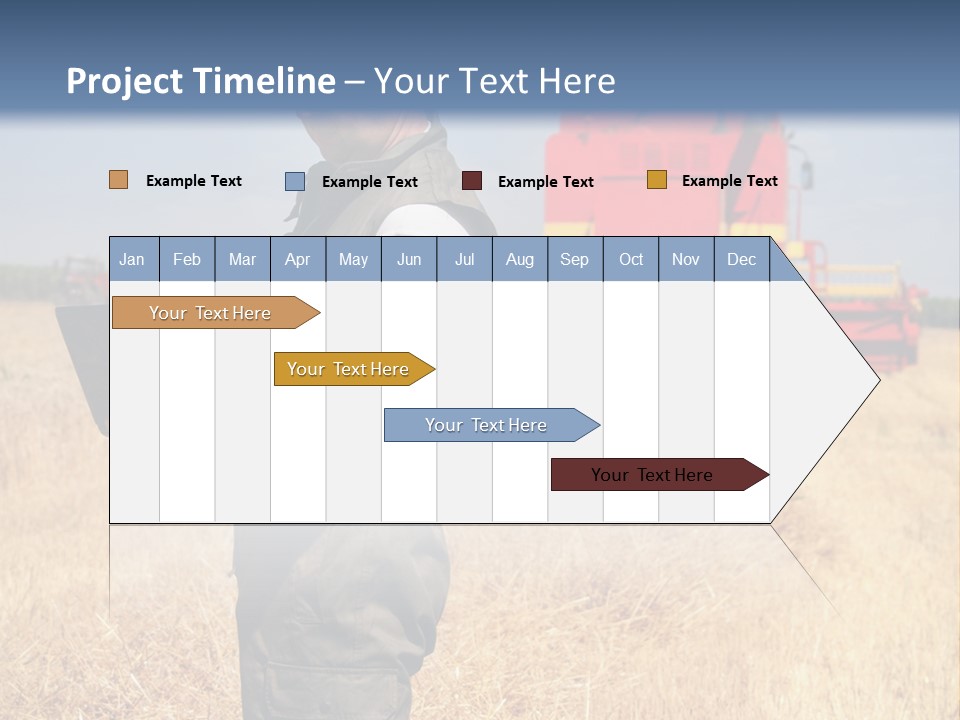 Man  Field PowerPoint Template