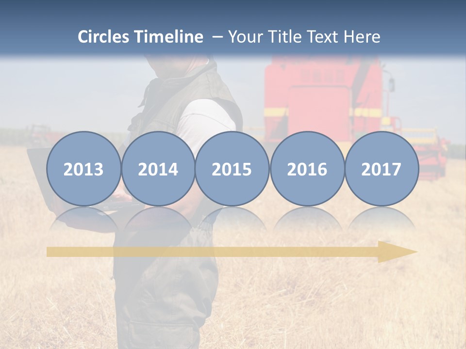 Man  Field PowerPoint Template