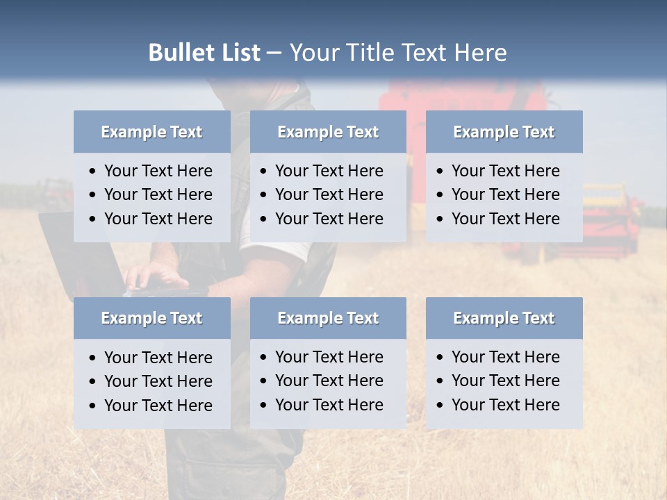 Man  Field PowerPoint Template