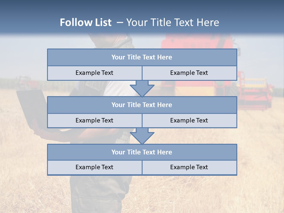 Man  Field PowerPoint Template