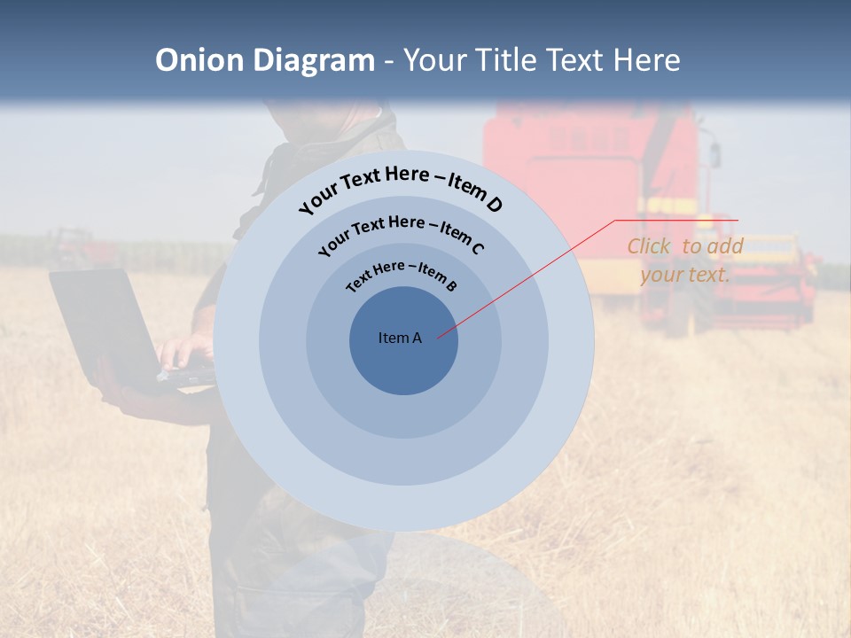 Man  Field PowerPoint Template