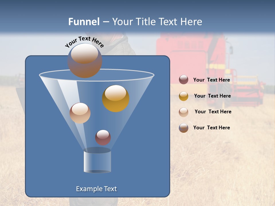 Man  Field PowerPoint Template