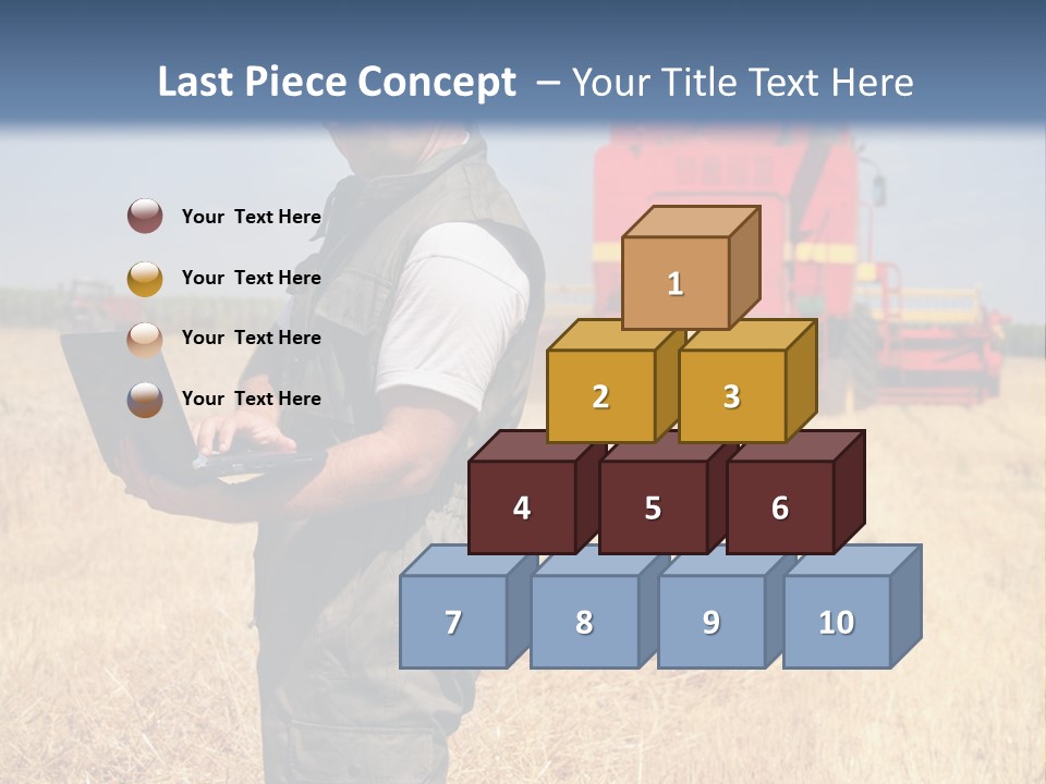 Man  Field PowerPoint Template