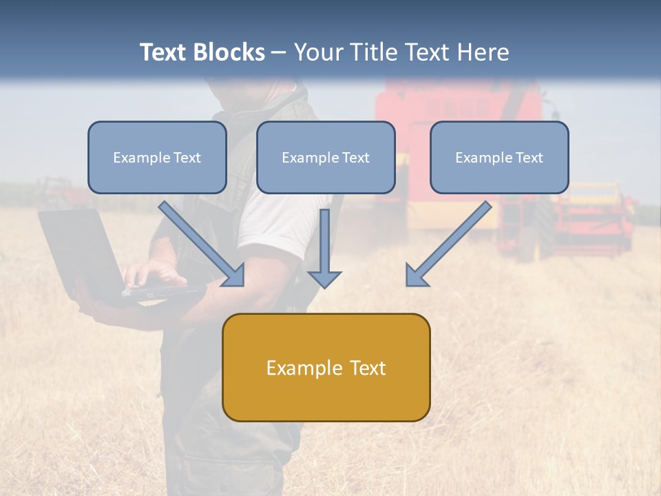 Man  Field PowerPoint Template