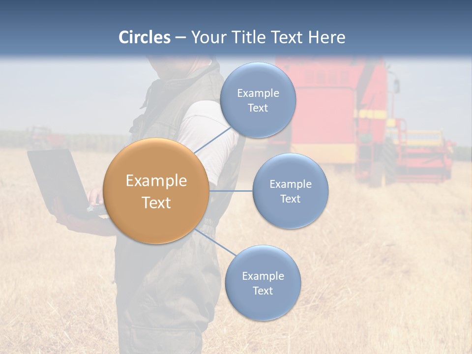 Man  Field PowerPoint Template