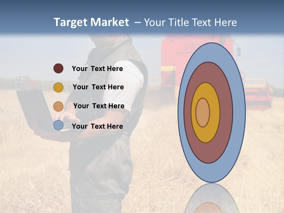 Man  Field PowerPoint Template