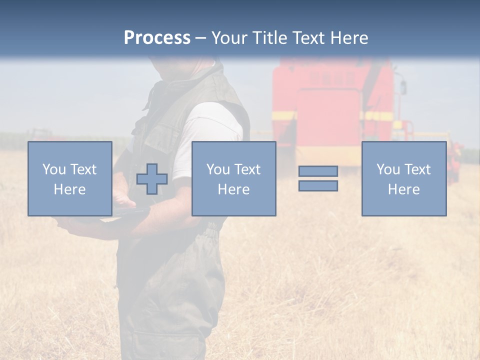 Man  Field PowerPoint Template