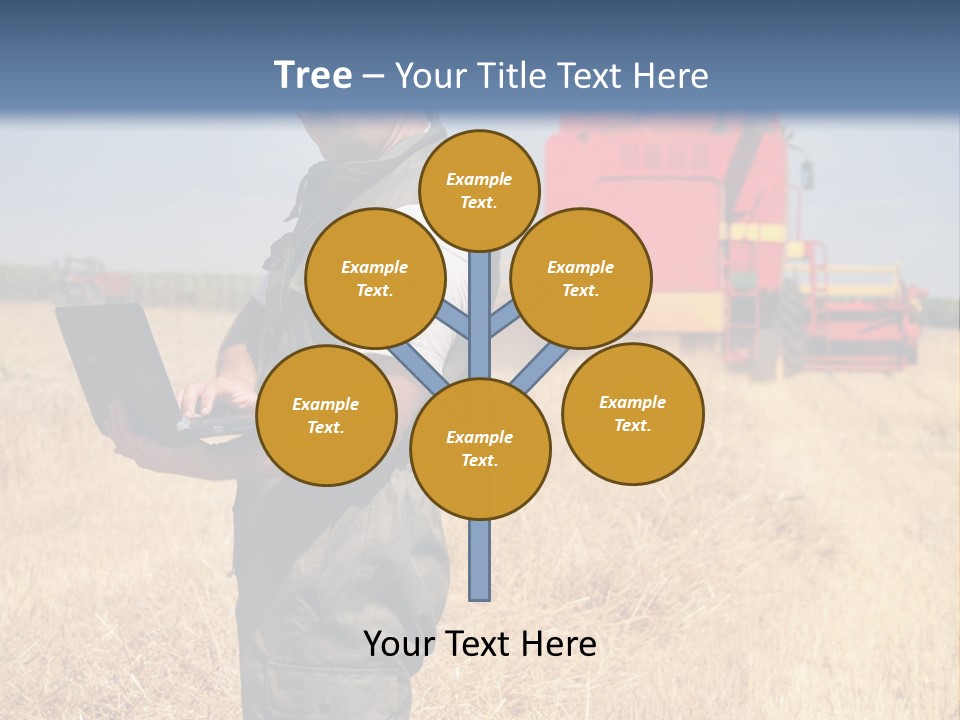 Man  Field PowerPoint Template