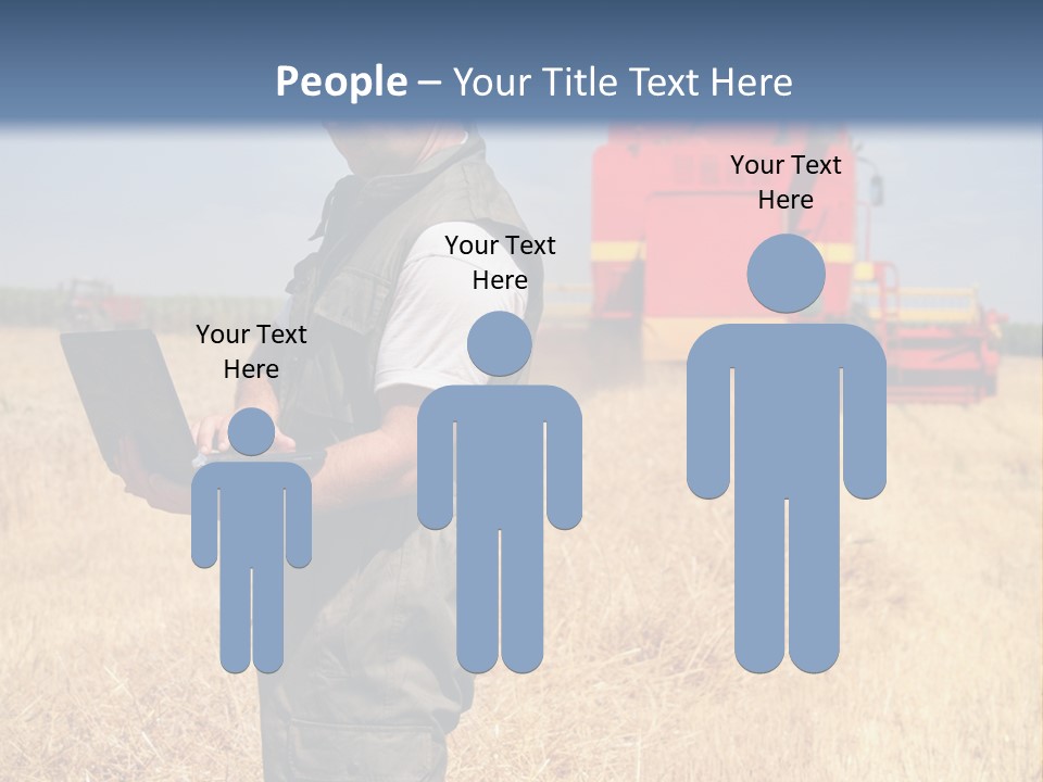 Man  Field PowerPoint Template