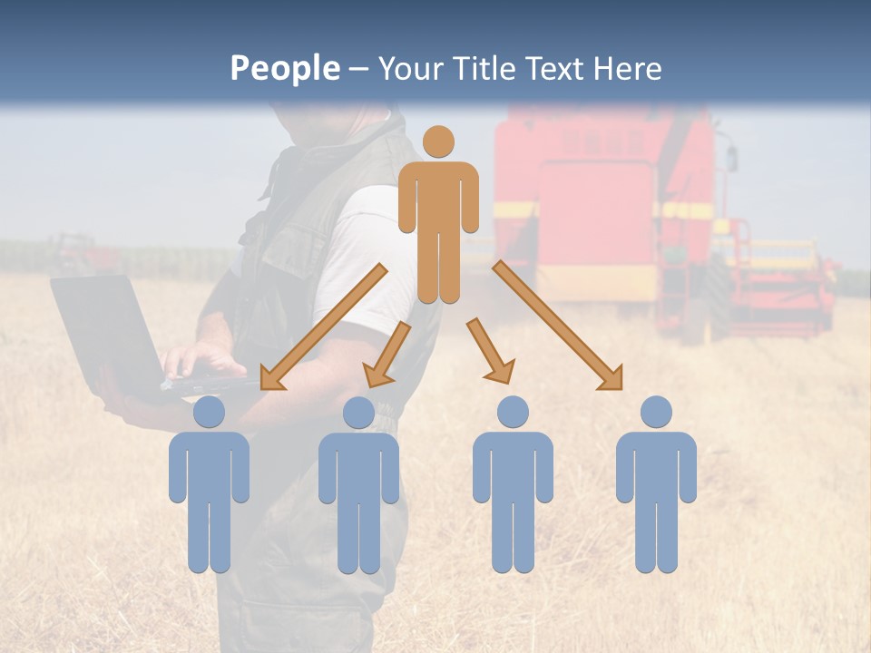 Man  Field PowerPoint Template