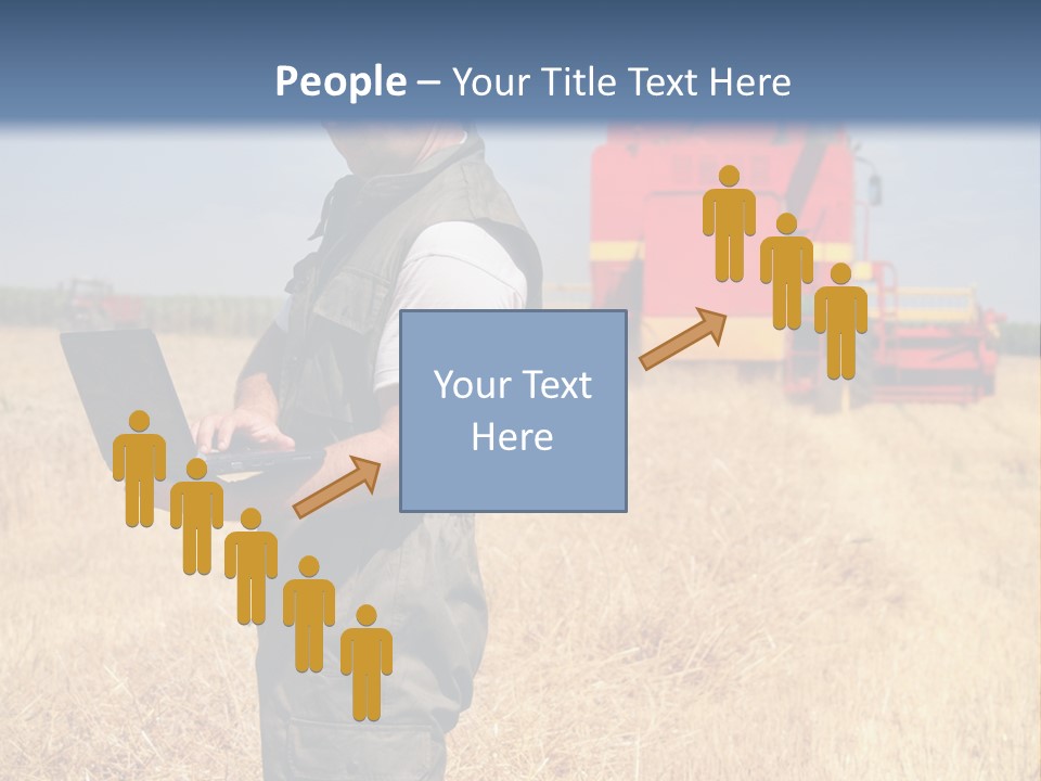 Man  Field PowerPoint Template