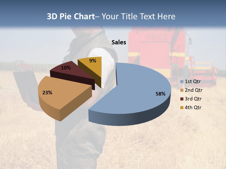 Man  Field PowerPoint Template